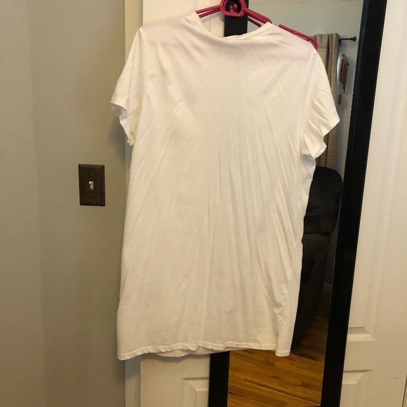 Heart Embroidered T Shirt Dress, tags attached - Picture 4 of 4